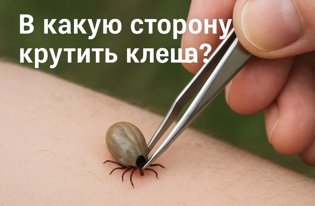 В какую сторону крутить клеща: подробное руководство по правильному удалению