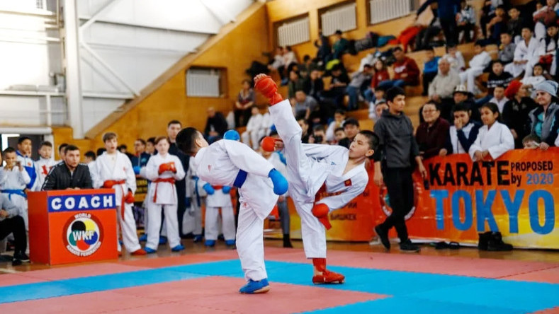 Чемпионат Центральной Азии по каратэ WKF прошёл в Бишкеке