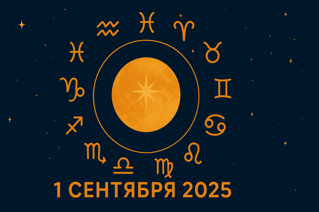 Подробный гороскоп на сегодня, 1 сентября 2025: любовь, работа, финансы и здоровье для всех знаков зодиака. Практичные советы, удачные часы и фокус дня.