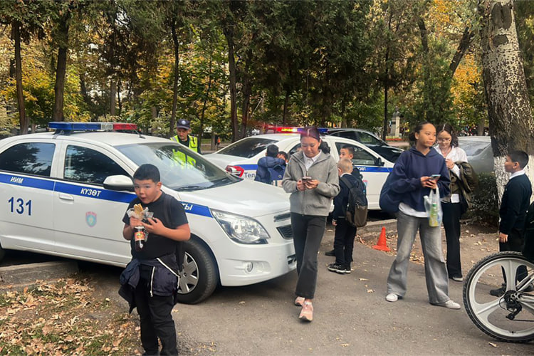 Угроза школам в Бишкеке: полиция проводит проверку