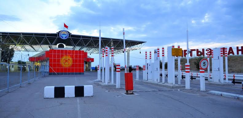 Электронные пломбы на границе Кыргызстана и Казахстана