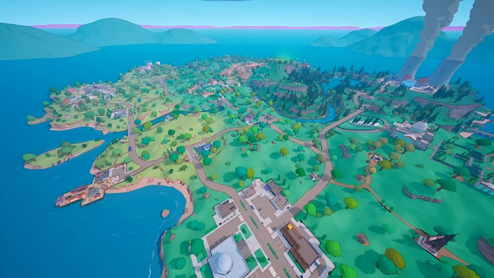 Fortnite и Симпсоны: игра переносит нас в Спрингфилд - видео