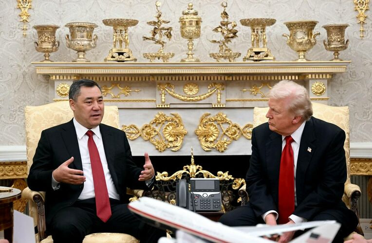 Садыр Жапаров и Дональд Трамп провели переговоры в США