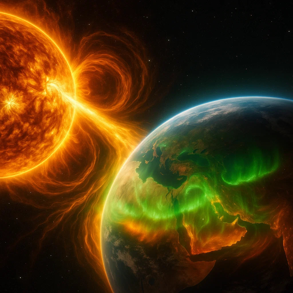 Прогноз магнитных бурь на 28–30 ноября 2025 года