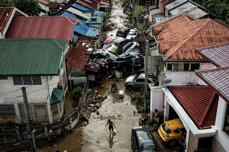 Причины наводнения в Юго-Восточной Азии (фото)