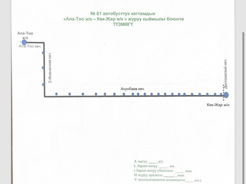 В Бишкеке с 22 декабря изменили маршруты автобусов: новые схемы