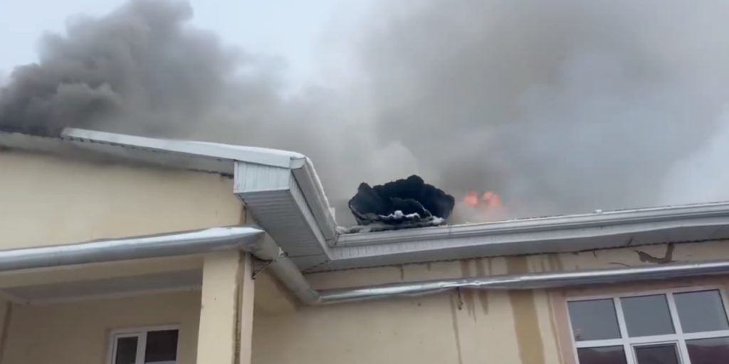 Пожар в детском саду Сокулукского района