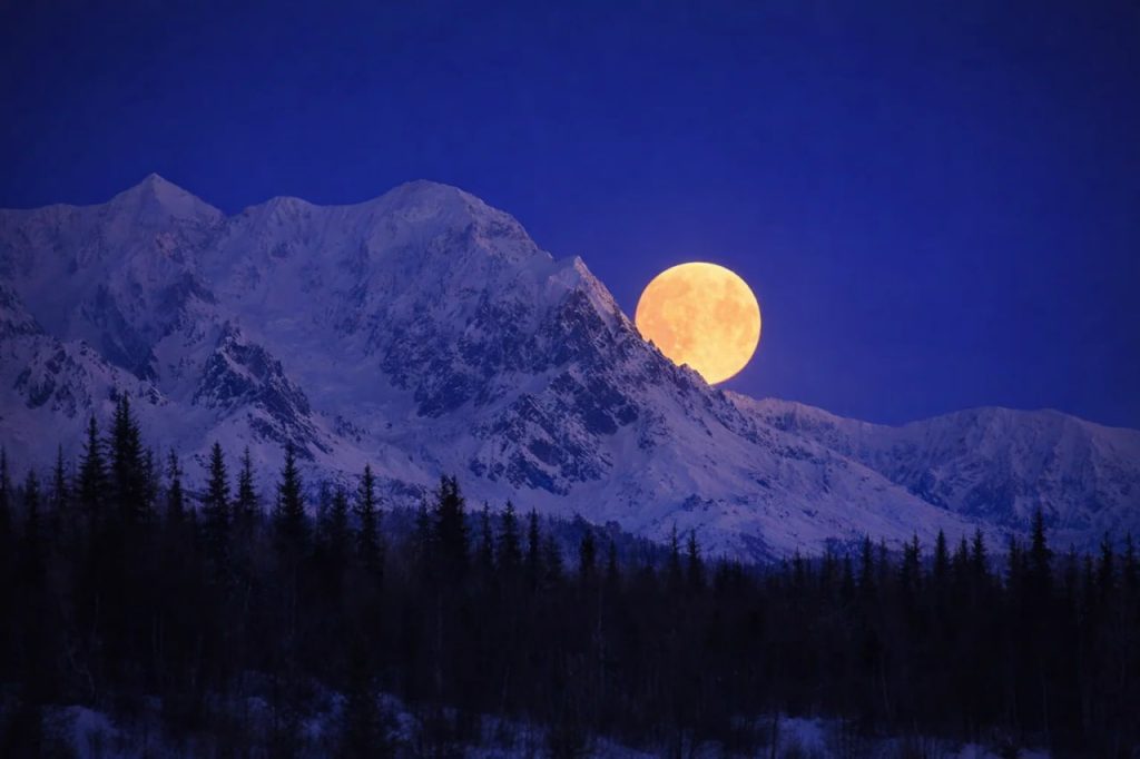 Лунный календарь января 2026 и почему именно Волчья Луна?