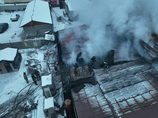 Под Бишкеком произошел пожар в мечети: кто пострадал?