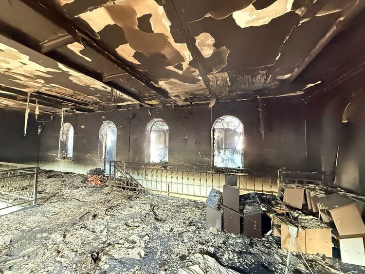 Под Бишкеком произошел пожар в мечети: кто пострадал?