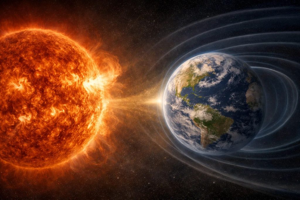 Магнитные бури 22-25 января 2026: прогноз для Кыргызстана