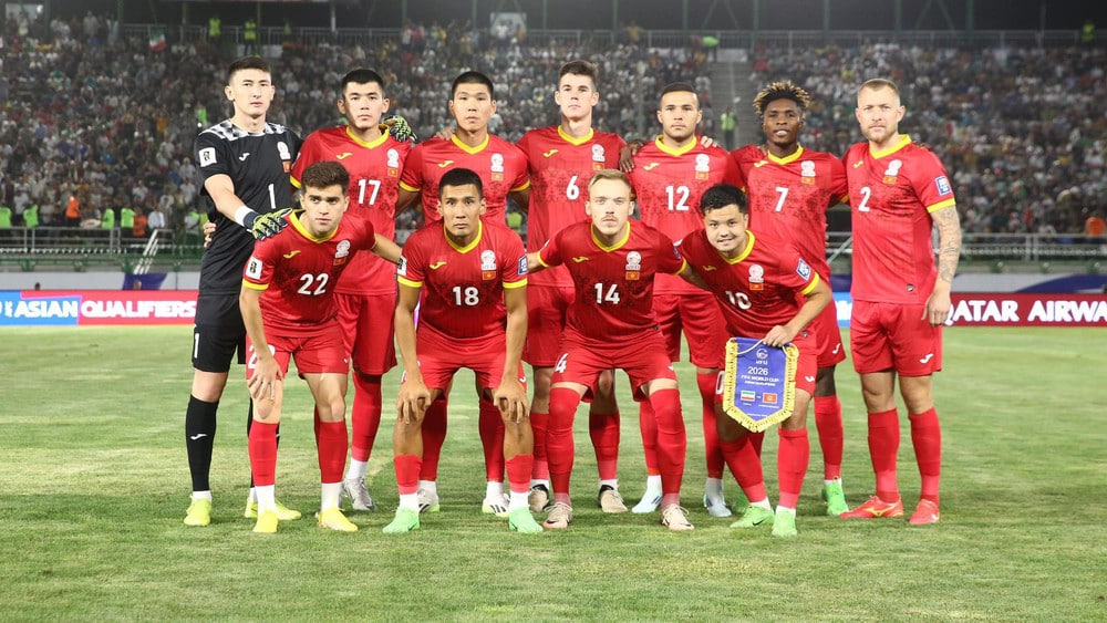 Сборная Кыргызстана подешевела: сколько стоит команда перед сезоном-2026 Сколько стоят игроки сборной Кыргызстана в 2026 году