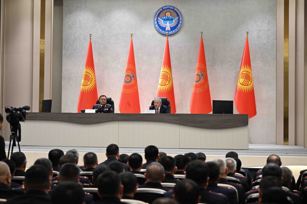 Касымалиев на коллегии МВД: что показали итоги 2025 года