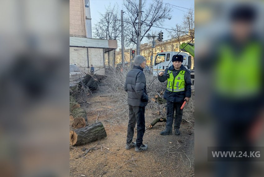 Почему в центре Бишкека сильные пробки