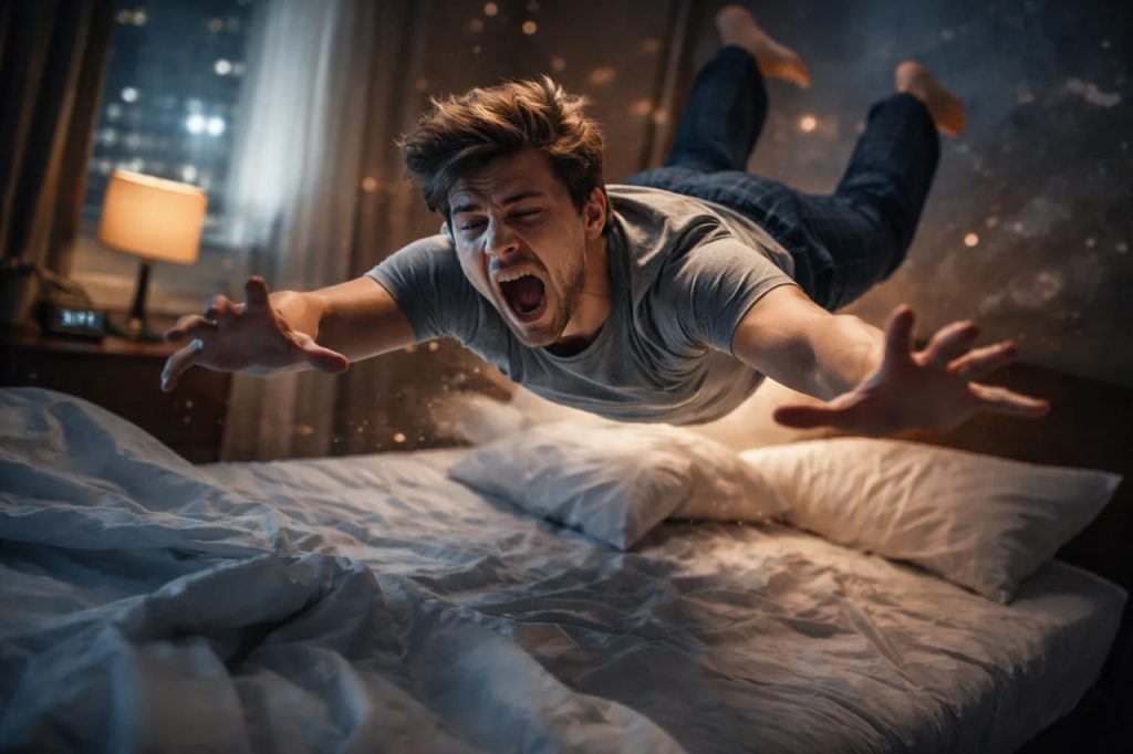 Падение во сне: что означает, причины и комментарии врачей