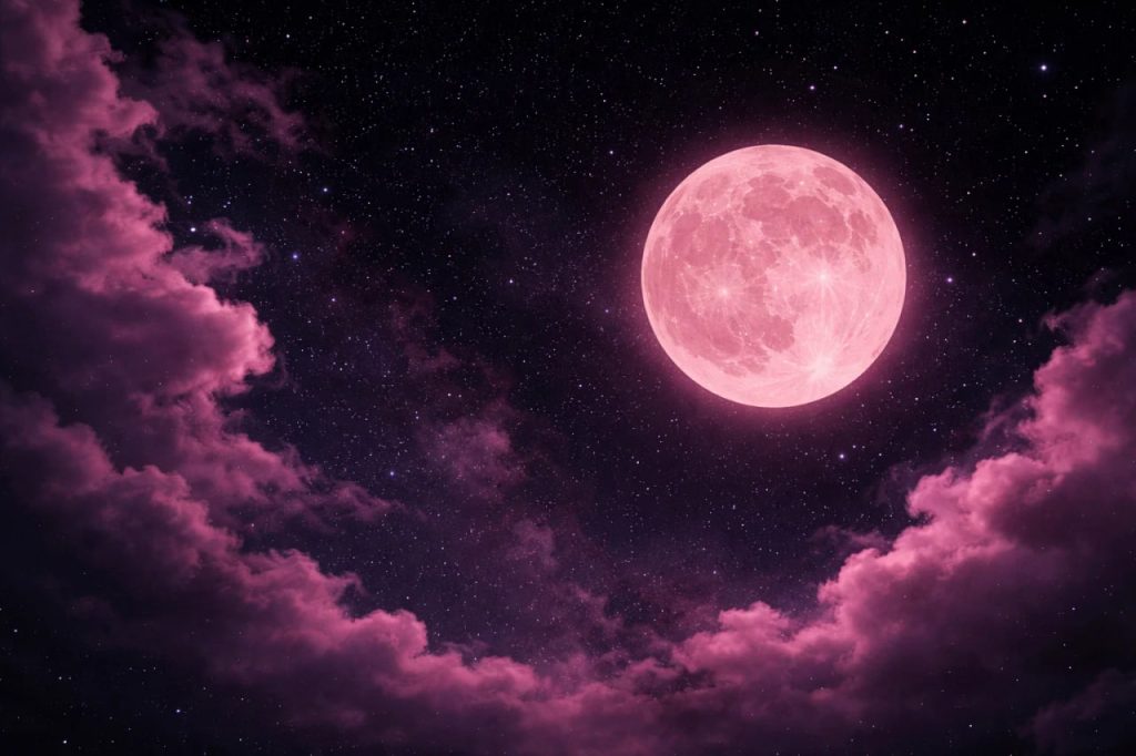 Розовая Луна 2 апреля 2026: что это и как она влияет на человека
