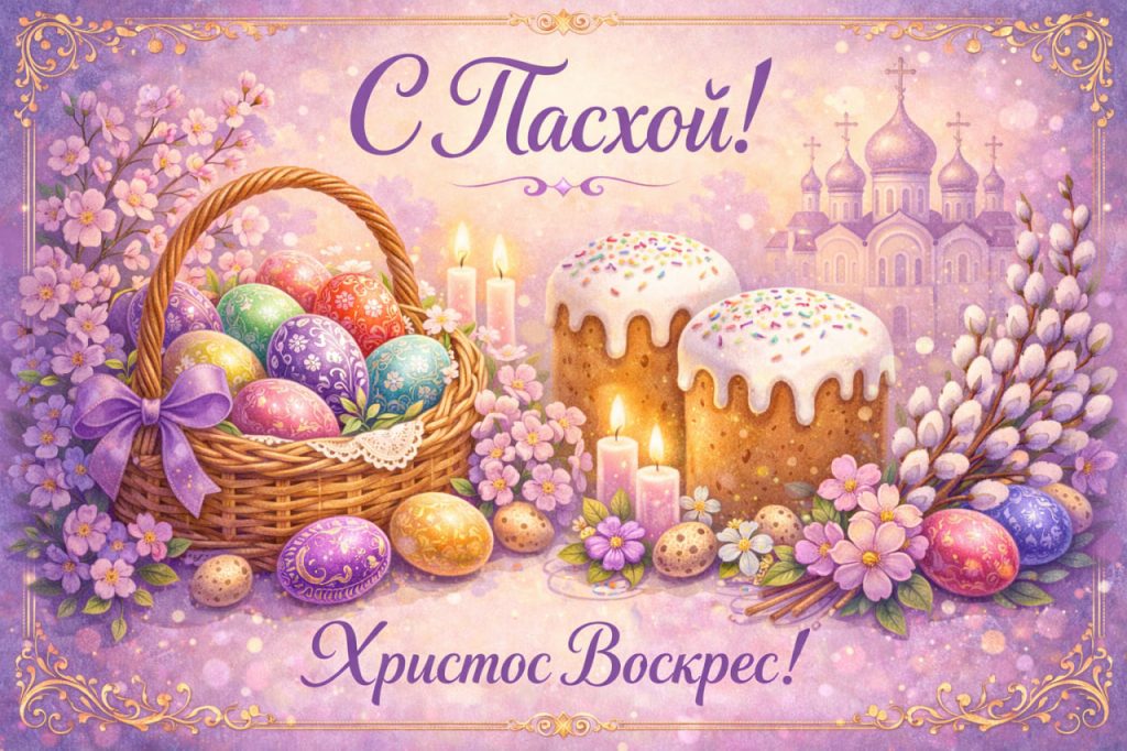 Пожелания с Пасхой 2026: короткие, длинные, в стихах и СМС