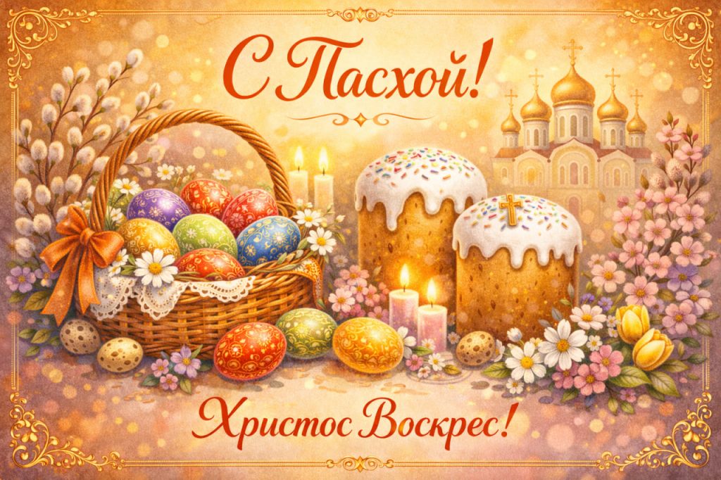 Пожелания с Пасхой 2026: короткие, длинные, в стихах и СМС