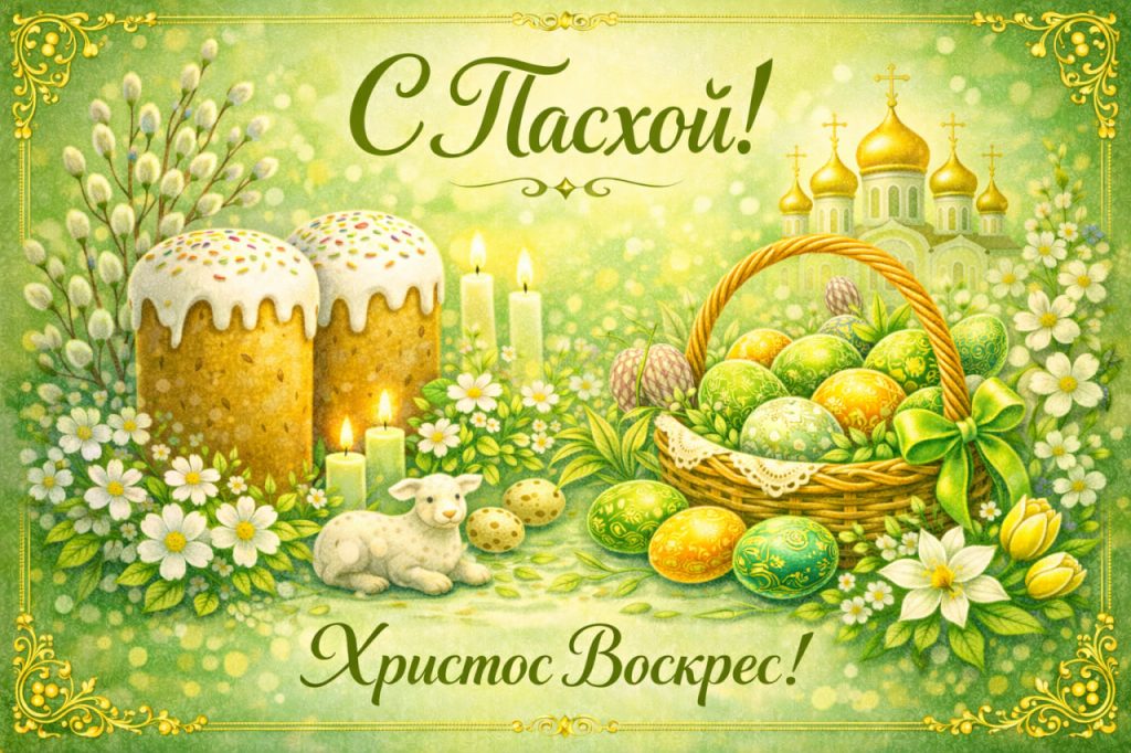 Пожелания с Пасхой 2026: короткие, длинные, в стихах и СМС