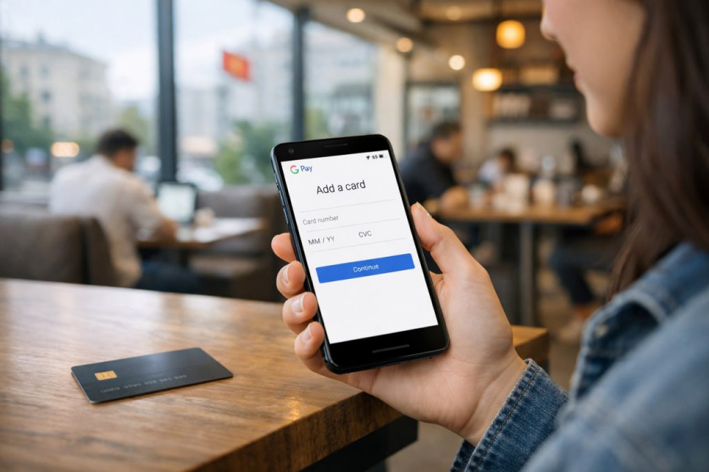 Как привязать карту к Google Pay в Кыргызстане