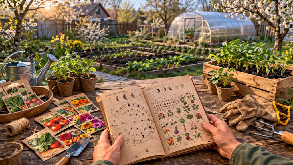 Лунный календарь посадок на апрель 2026 Лунный календарь посадок на апрель 2026 для Кыргызстана