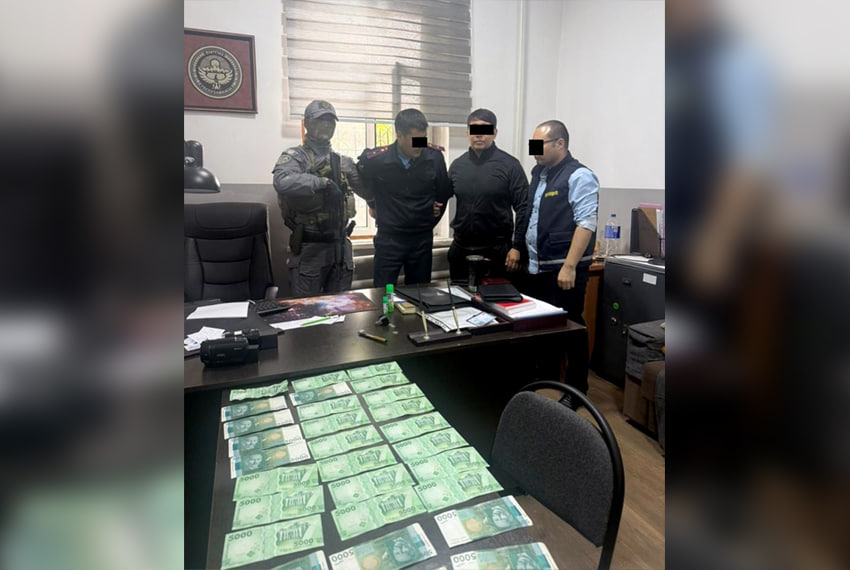 В Джалал-Абаде поймали милиционера: за что он взял деньги