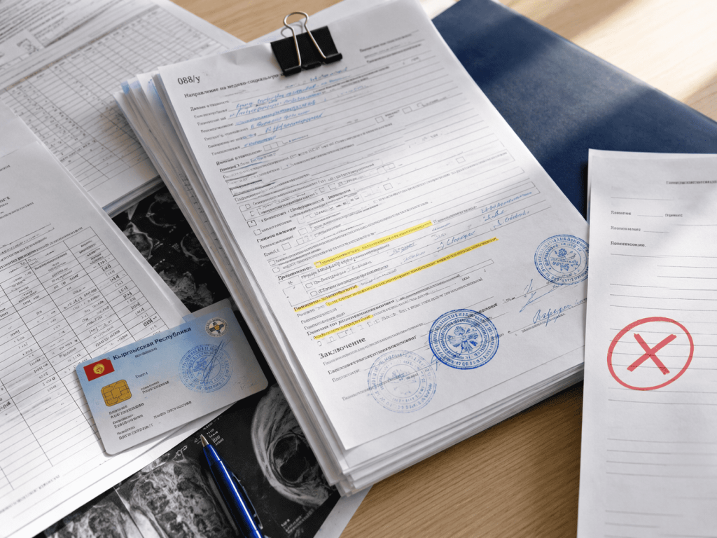 Какие документы нужны для МСЭК в Кыргызстане в 2026 году
