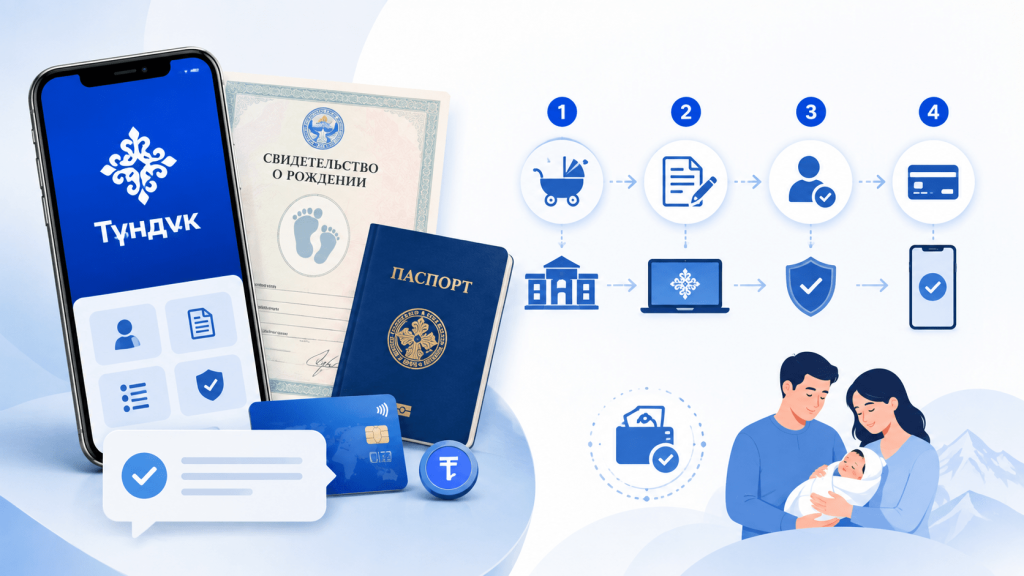 Как получить пособие балага суйунчу Кыргызстан 2026