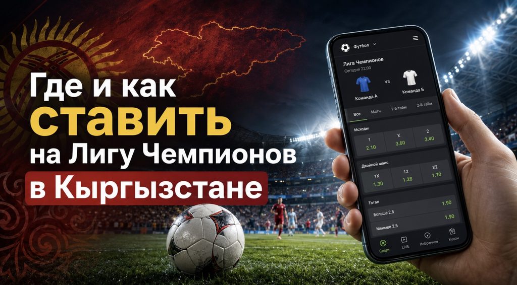 Где и как ставить на Лигу Чемпионов в Кыргызстане